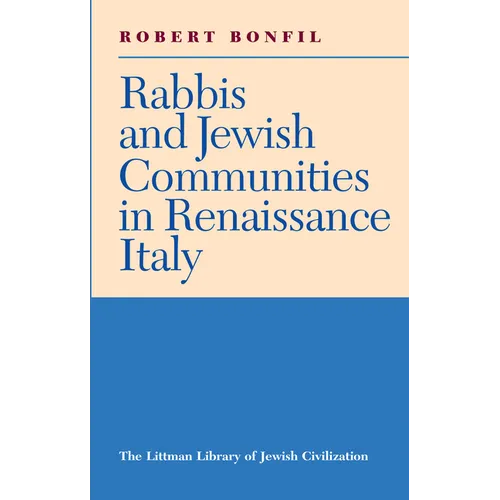 Rabbis and Jewish Communities in Renaissance Italy - Paperback
