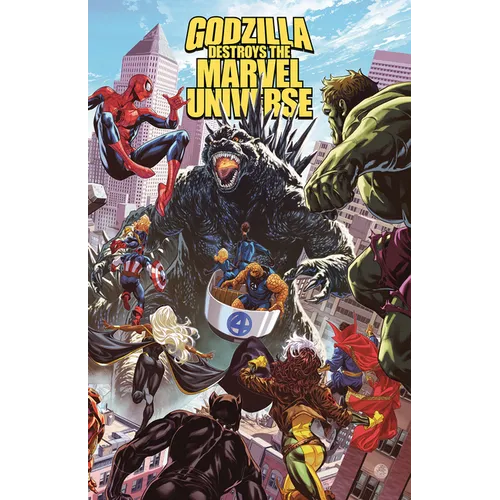 Godzilla Destroys the Marvel Universe - Paperback