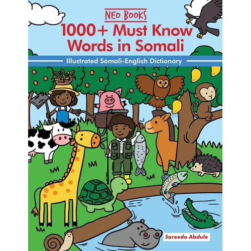 1000+ Must know words in Somali: Illustrated Somali-English Dictionary - Paperback
