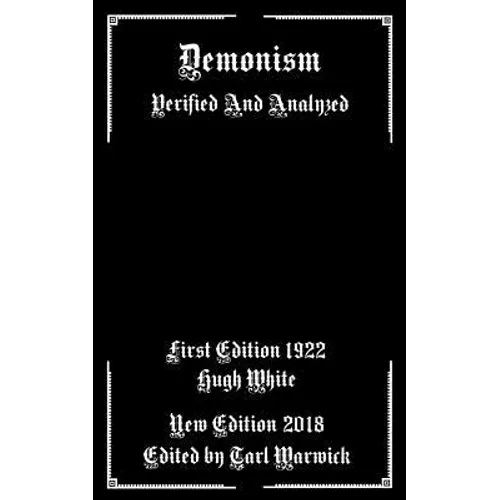 Demonism: Verified and Analyzed - Paperback