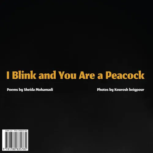 I Blink and You Are a Peacock: Ta Pelkam Mojeh Mizanad, Tavoos Mishavi - Paperback
