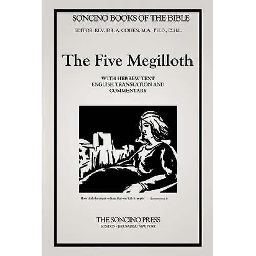 The Five Megilloth (Soncino Books of the Bible) - Paperback
