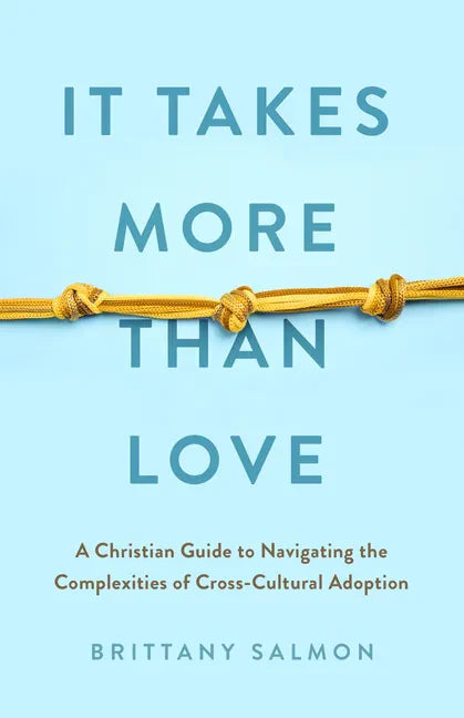 It Takes More Than Love: A Christian Guide to Navigating the Complexities of Cross-Cultural Adoption - Paperback