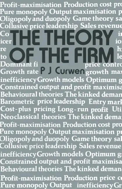 The Theory of the Firm - Paperback