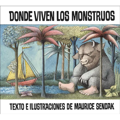 Where the Wild Things Are /Donde Viven Los Monstrous - Hardcover