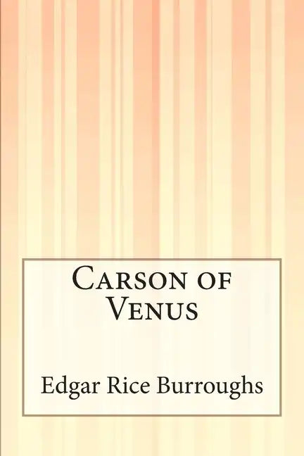 Carson of Venus - Paperback