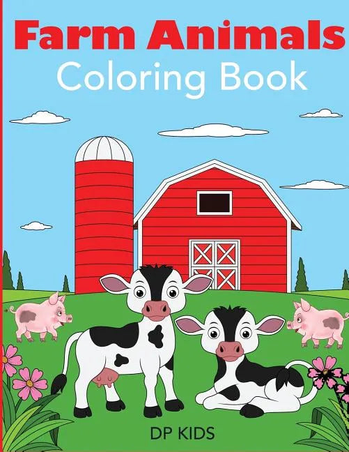 Farm Animals Coloring Book - Paperback