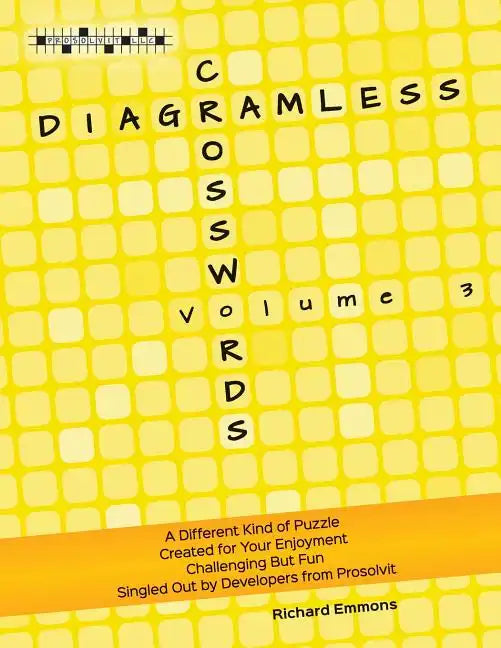 Diagramless Crosswords: Volume 3 - Paperback