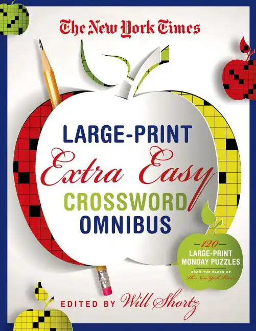 New York Times Large-Print Extra Easy Crossword Puzzle Omnibus - Paperback