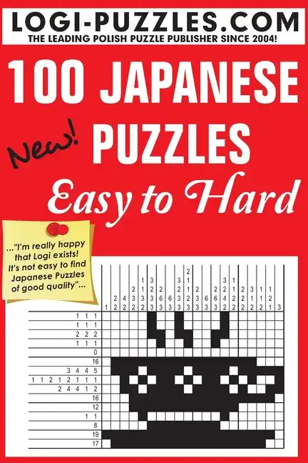100 Japanese Puzzles - Easy to Hard - Paperback