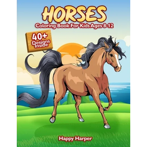 Horses Coloring Book - Paperback