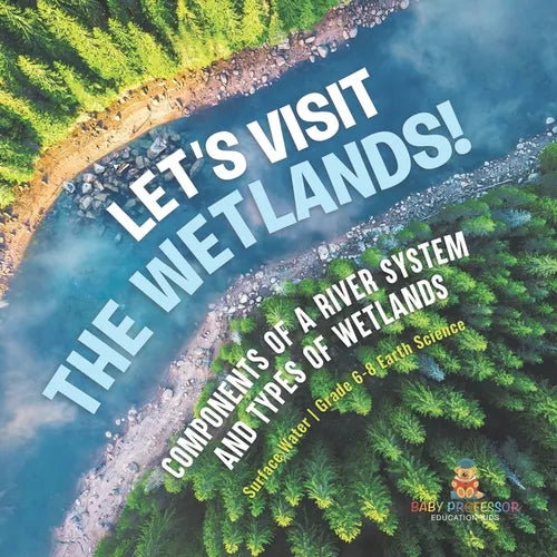 Let's Visit the Wetlands! Components of a River System and Types of Wetlands Surface Water Grade 6-8 Earth Science - Paperback