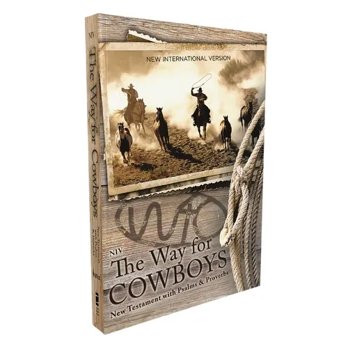 Niv, the Way for Cowboys New Testament with Psalms and Proverbs, Pocket-Sized, Paperback, Comfort Print - Paperback