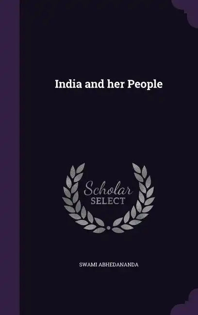 India and her People - Hardcover