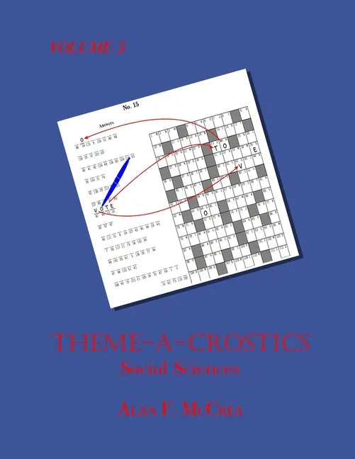 Theme-A-Crostics: Social Sciences - Paperback