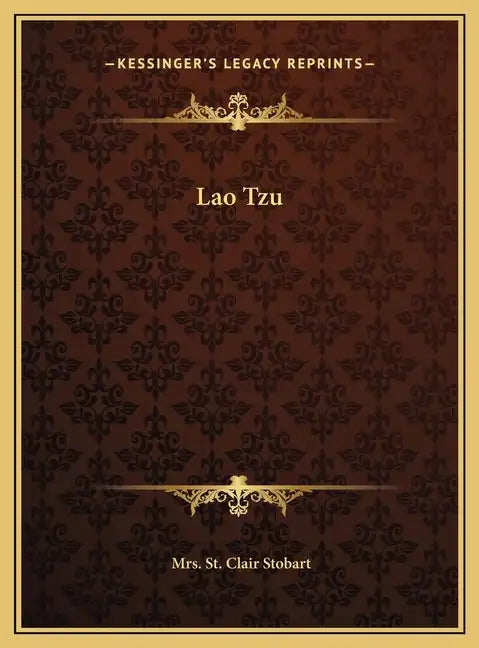 Lao Tzu - Hardcover