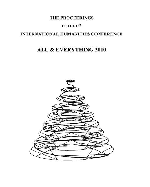 The Proceedings Of The 15th International Humanities Conference: All & Everything 2010 - Paperback