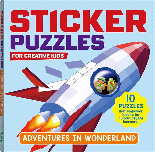 Sticker Puzzles; Adventures in Wonderland: For Creative Kids - Paperback
