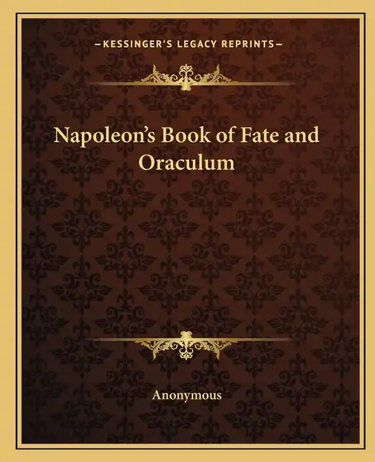 Napoleon's Book of Fate and Oraculum - Paperback