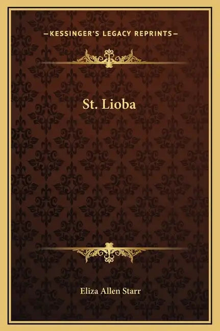 St. Lioba - Hardcover