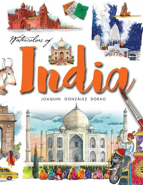 Watercolors of India - Paperback