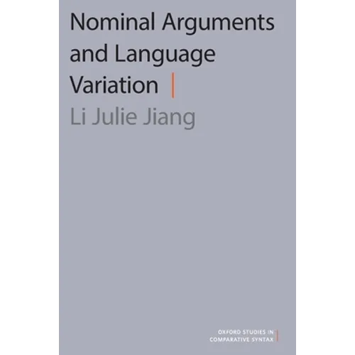 Nominal Arguments and Language Variation - Paperback