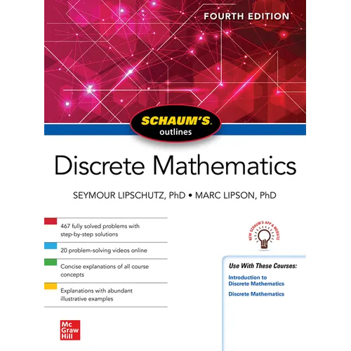 Schaum's Outline of Discrete Mathematics, Fourth Edition - Paperback
