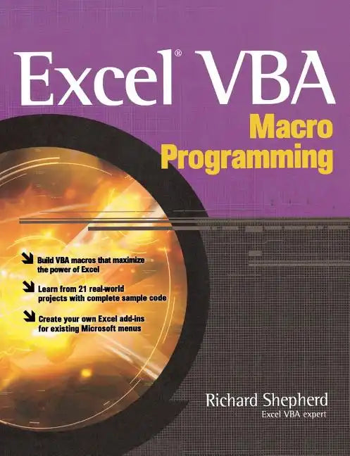 Excel VBA Macro Programming - Paperback