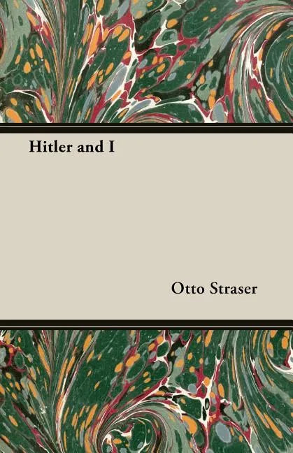 Hitler and I - Paperback