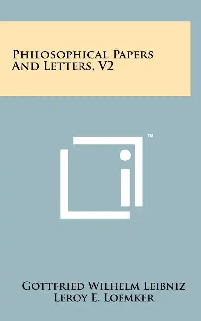 Philosophical Papers And Letters, V2 - Hardcover