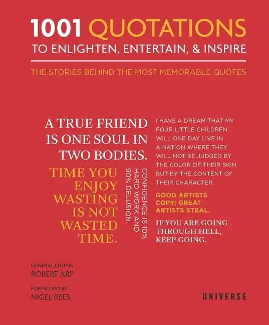 1001 Quotations to Enlighten, Entertain, and Inspire - Hardcover