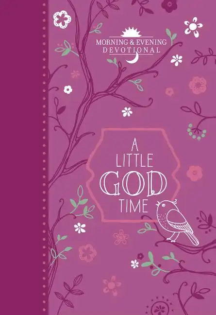A Little God Time: Morning & Evening Devotional - Imitation Leather