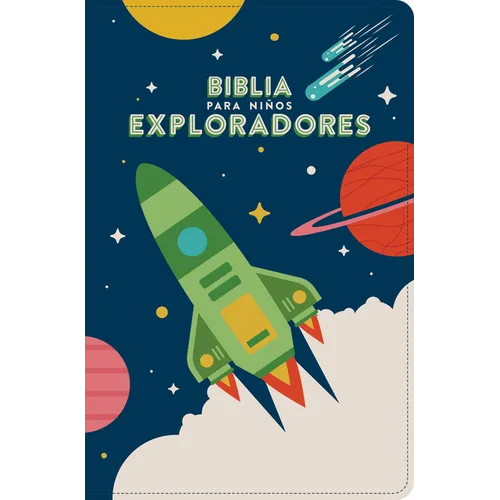 Rvr 1960 Biblia Para Niños Exploradores, Azul Cósmico Símil Piel - Imitation Leather