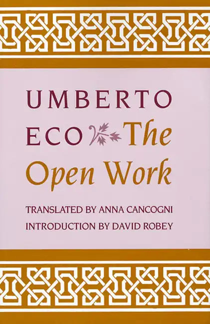 The Open Work - Paperback