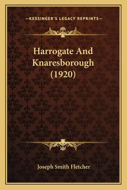 Harrogate And Knaresborough (1920) - Paperback