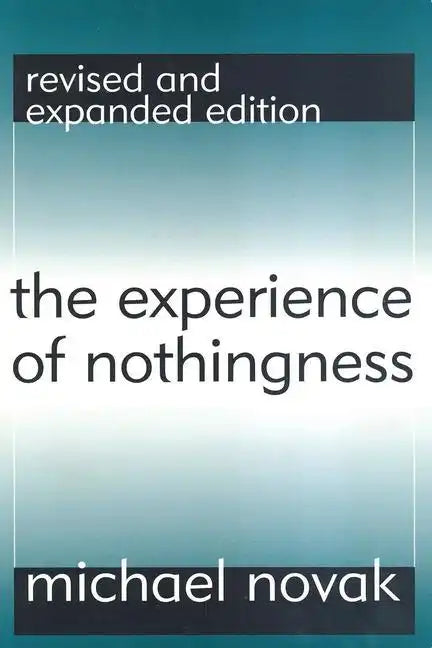 The Experience of Nothingness - Paperback