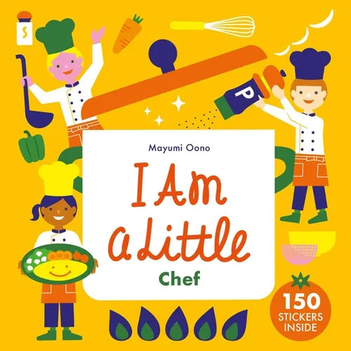 I Am a Little Chef: (Sticker Activity Book for Toddlers) - Paperback