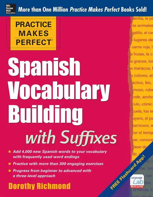 Practice Makes Perfect Spanish Vocabulary Building with Suffixes - Paperback
