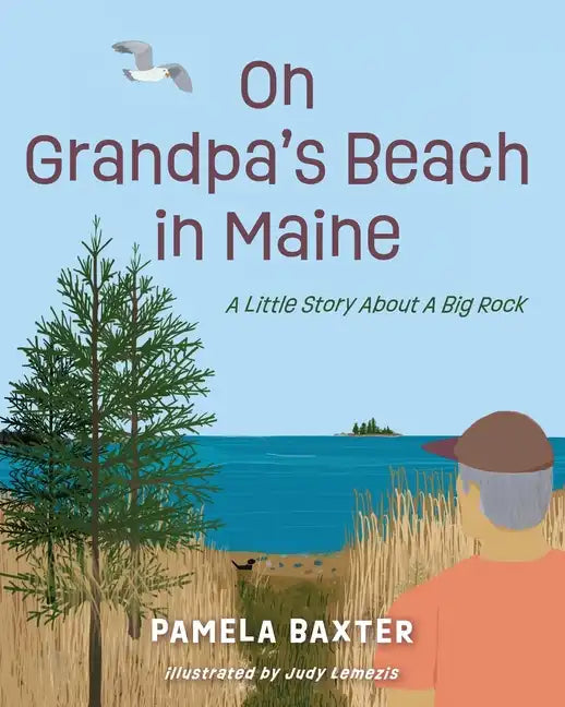 On Grandpa's Beach in Maine: A Little Story About A Big Rock - Paperback