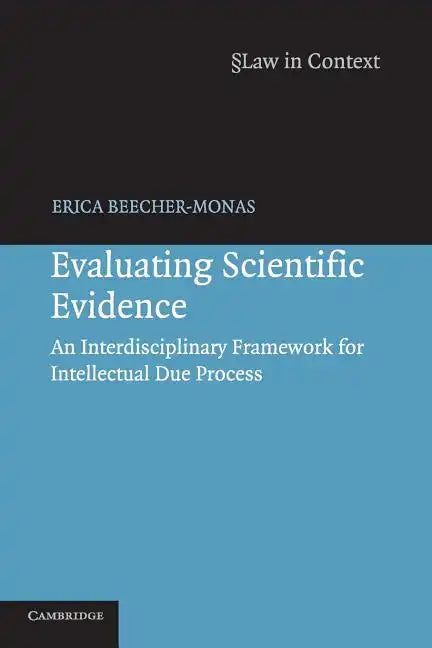 Evaluating Scientific Evidence - Paperback