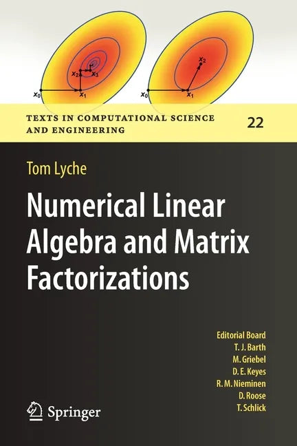 Numerical Linear Algebra and Matrix Factorizations - Paperback