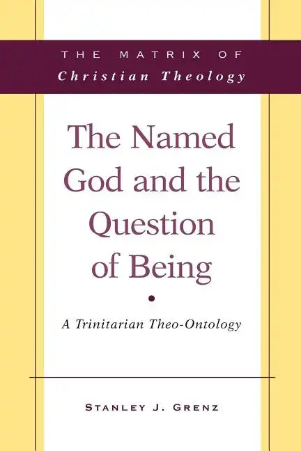 The Named God and the Question of Being - Paperback