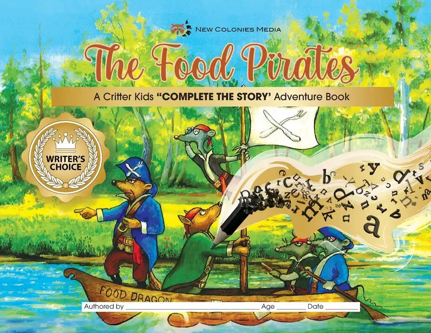 The Food Pirates - Complete the Story Adventure Book - Paperback
