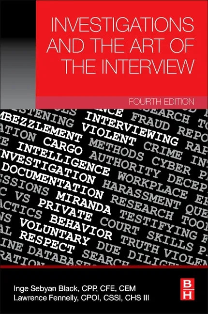 Investigations and the Art of the Interview - Paperback
