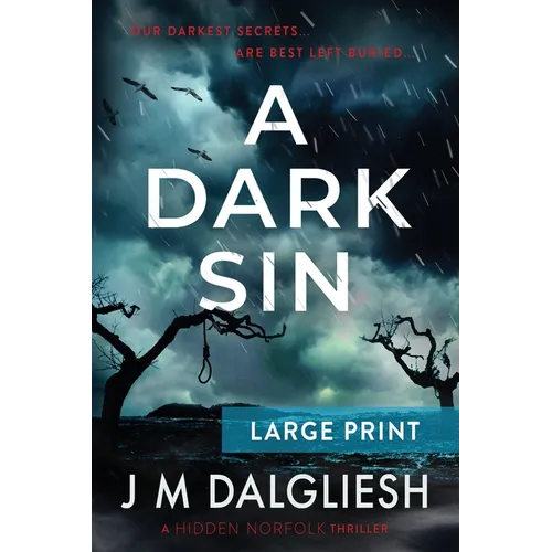 A Dark Sin (Large Print) - Paperback