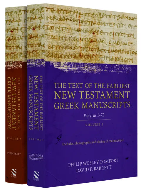 The Text of the Earliest New Testament Greek Manuscripts, 2 Volume Set - Hardcover