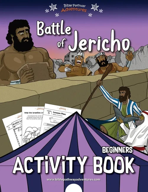 Battle of Jericho Activity Book for Beginners - Paperback