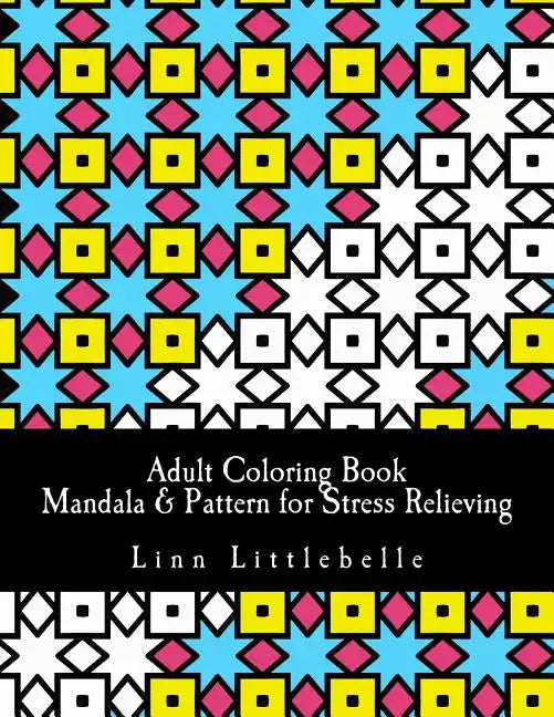 Adult Coloring Book - Mandala & Pattern for Stress Relieving: Stress relieving coloring book - Paperback