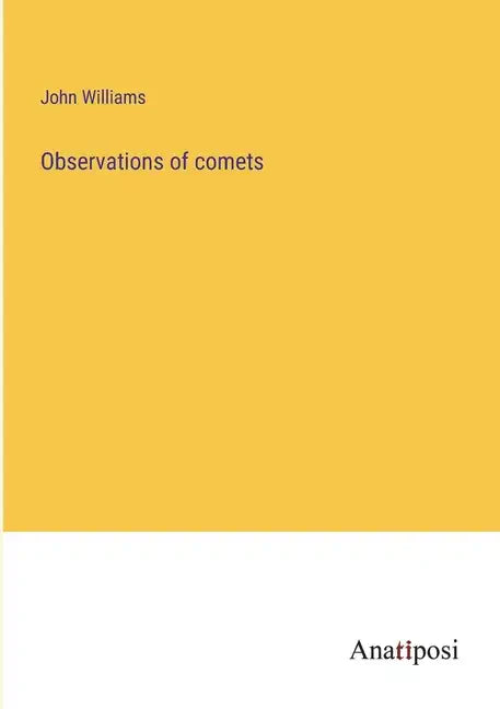 Observations of comets - Paperback