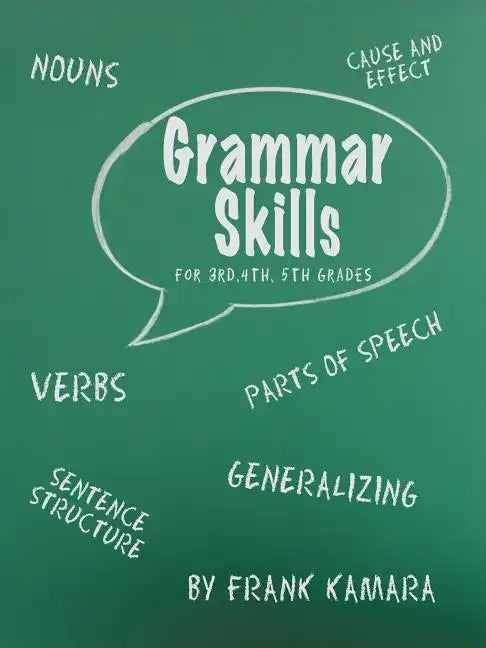 Grammar Skills for 3rd, 4th, 5th Grades - Paperback